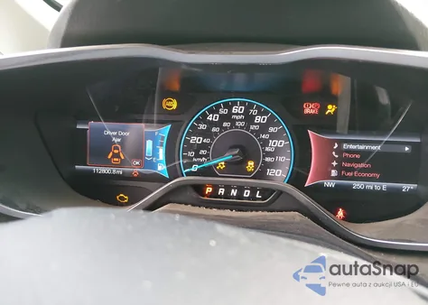 2015 Ford C-Max Hybrid Sel из США, поврежденный, VIN 1FADP5BU9FL112979